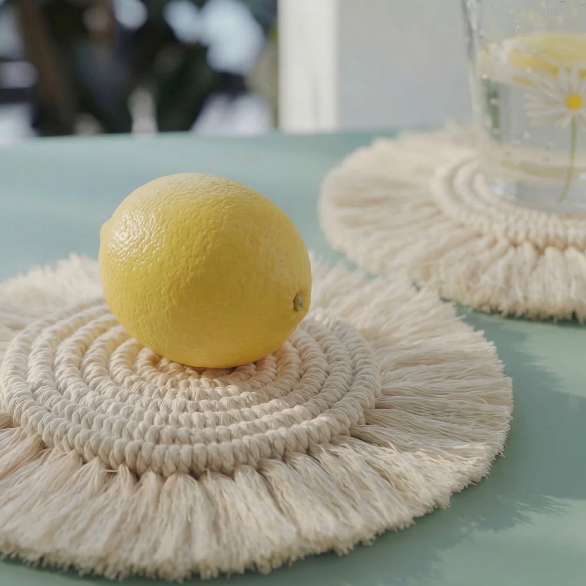 Macrame Coaster